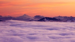 Sunset on Mt. Hood