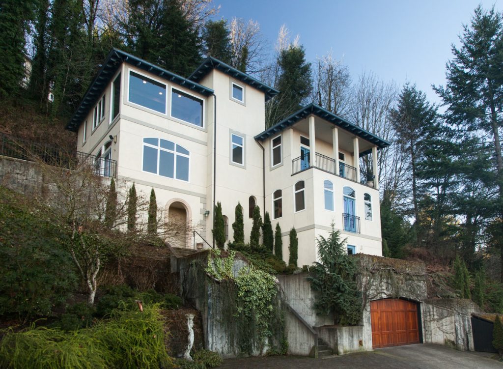 This house could be yours for the low low price of $1.175M. 3 Bedrooms, 2 baths... 3486sq ft... and a killer location in the NW Portland hills. I'm a bit amazed that anyone can afford to live in these places. My mortgage payment is only half of what they pay in property tax!