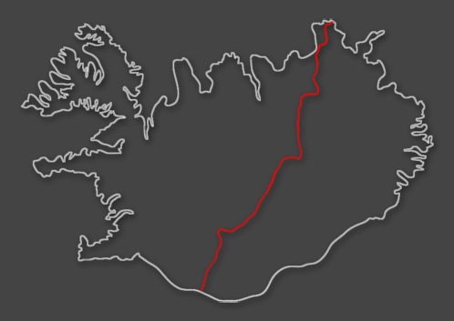 Iceland Outline