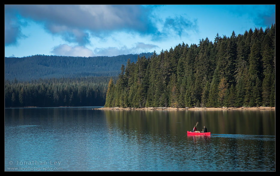 Photography by Jonathan Ley | Timothy Lake | Paddling the Lake